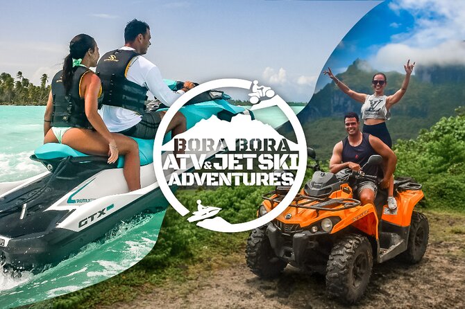 Full Day Combo ATV & Jet Ski with a Polynesian BBQ on a Motu - Three hours by ATV, from island roads to rough trails