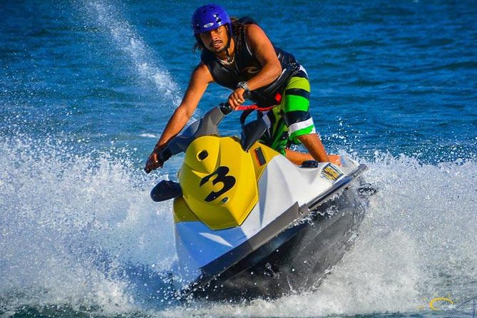 Go on a Jet Ski Adventure in Dubai Marina - Leaving Dubai Marina by jet ski