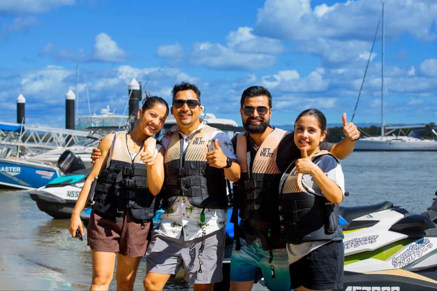 Gold Coast: 1-Hour Jet Ski Ride -No slow zones + Free Photos - Getting comfortable on a self-drive jet ski