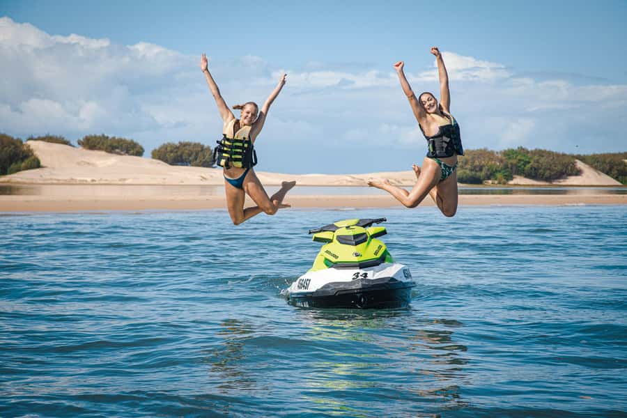 Gold Coast: 1-hour Jet-Ski Safari -No Slow Zones + Free Pics - The safety briefing is more than a formality