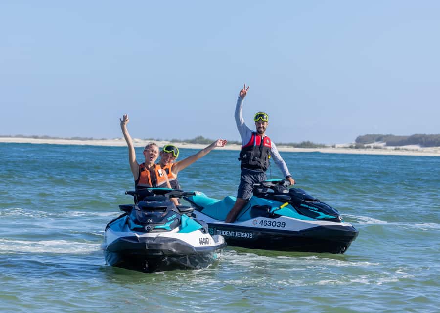 Gold Coast: Stradbroke Island Jetski Tour - Through the Coomera waterways