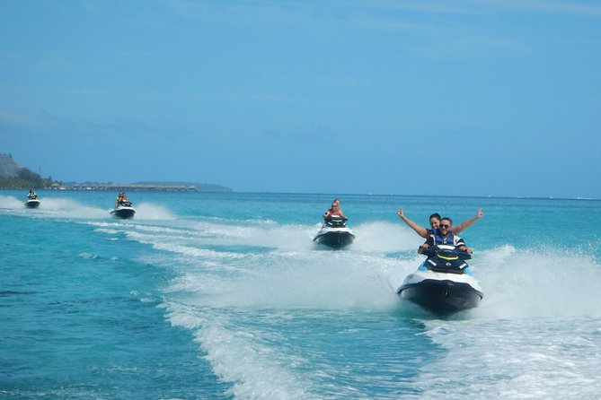 Grand Combo 3H00 of Jetski + 2H30 of Quad - A full day that covers Moorea from sea to summit