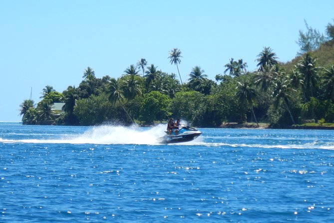Grand Combo 3H00 of Jetski + 2H30 of Quad - Morning on the Moorea lagoon