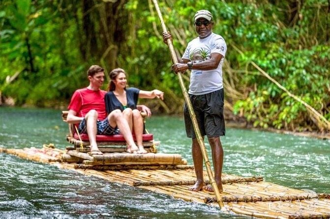 Grate River Rafting with Limestone Massage, Jet Ski and Parasailing combo tour - A fast mix of Jamaica’s river and sea
