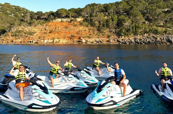 Guided Activity on a Jet Ski to Cala Salada Ibiza - Price, booking demand, and cancellation terms