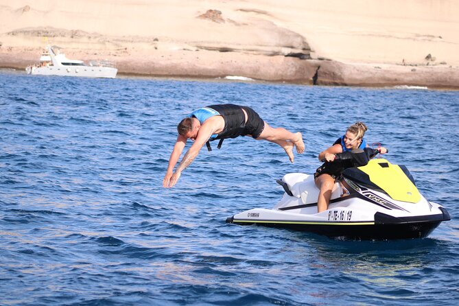 Guided Jetski Tour in Tenerife - Starting at Puerto Colón with a clear safety briefing