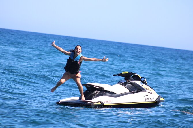 Guided Jetski Tour in Tenerife - The bay swim stop breaks up the speed
