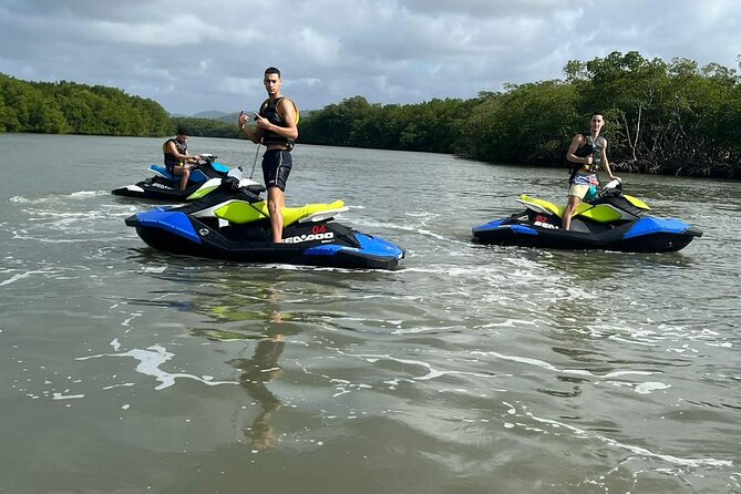 JET SKI ADVENTURE Downtown Punta Cana Lake Park - Beaches and picture stops