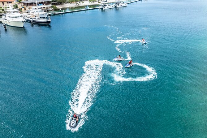 Jet Ski Adventure Spanish Water - Open lagoon water for the faster section