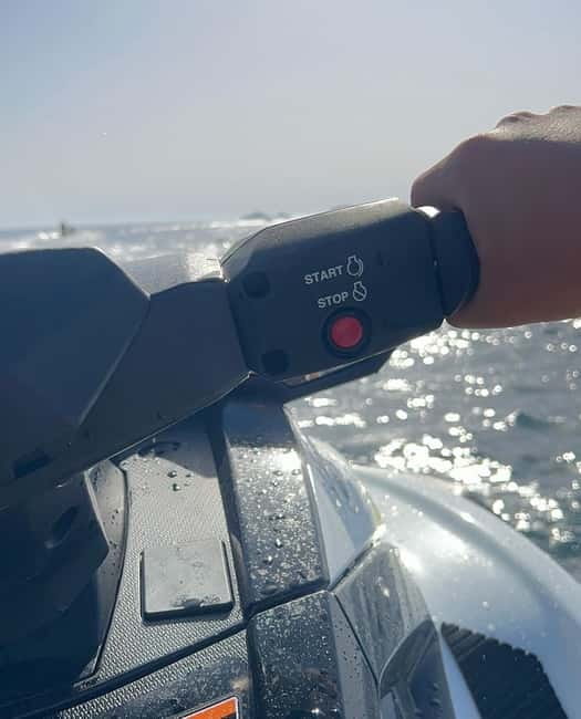 Jet Ski Adventure to the pristine Cala Conta - Leaving Sant Josep for Cala Conta