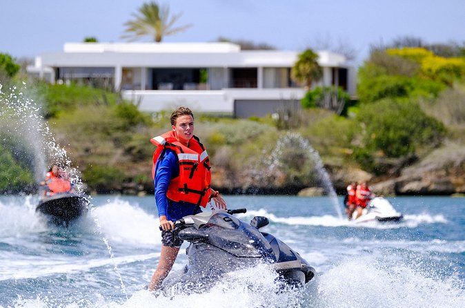 Jet Ski Adventure Tour Curacao - Snorkeling adds a calmer second act