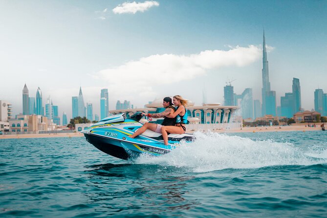 Jet Ski Adventure with Burj Khalifa View - Taking Dubai’s skyline from the water