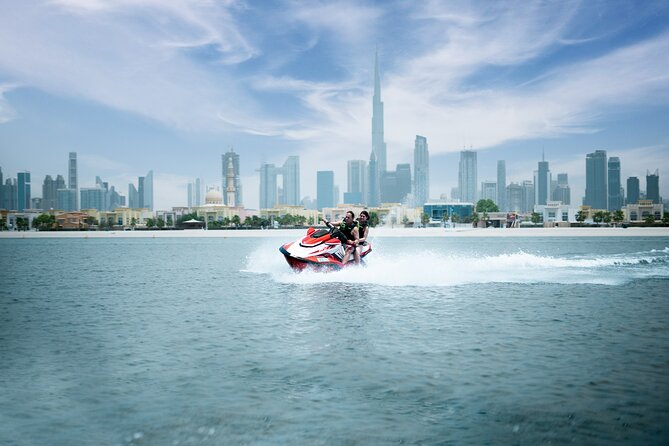 Jet Ski Adventure with Burj Khalifa View - Getting ready at the Jumeirah 2 base