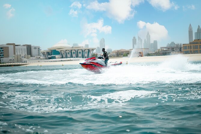 Jet Ski Adventure with Burj Khalifa View - Safety, instruction, and the guide