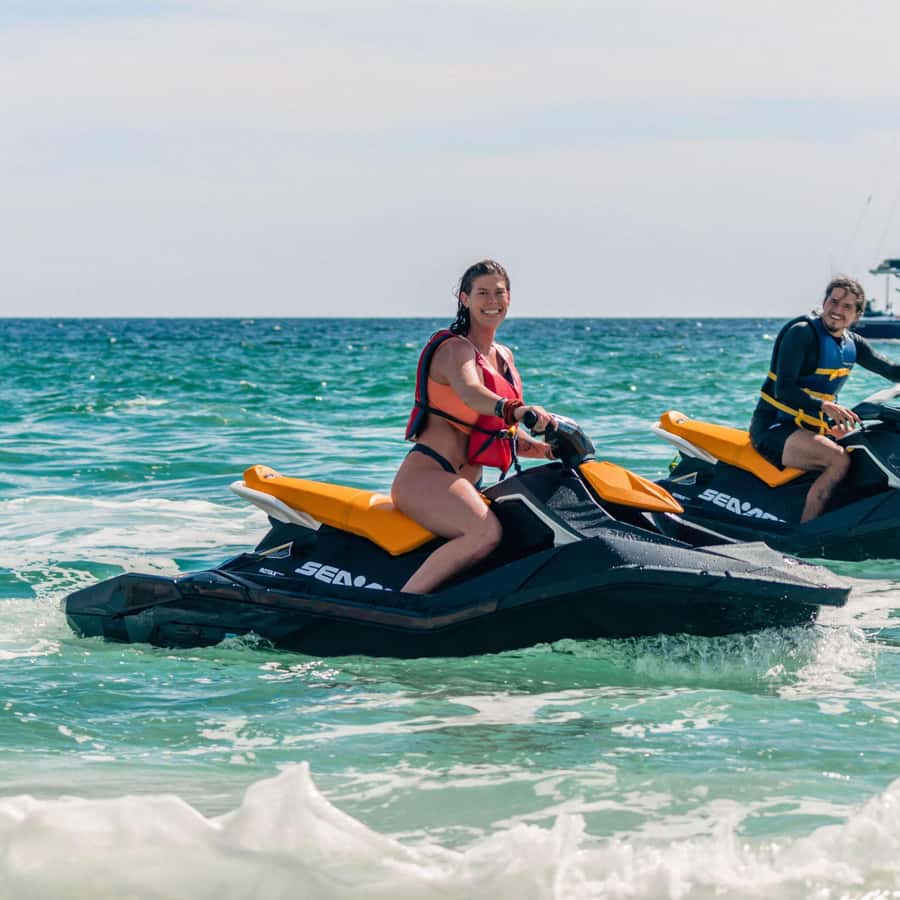 Jet Ski Adventure Zanzibar :Fun at Kendwa/Nungwi Beach - What a sunset session adds
