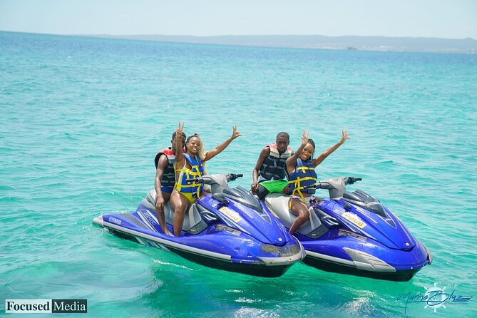 Jet Ski, Bamboo Rafting and Limestone Foot Massage Private Tour - Two Jamaican settings in one private day
