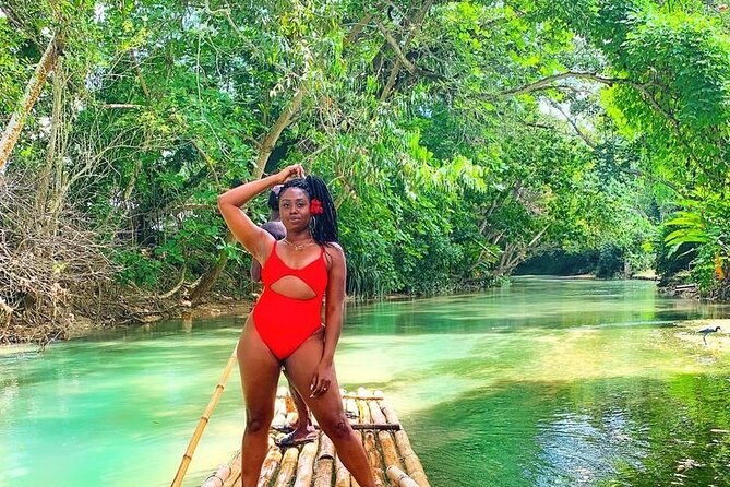 Jet Ski, Bamboo Rafting and Limestone Foot Massage Private Tour - White House beach and the Montego Bay jet ski ride