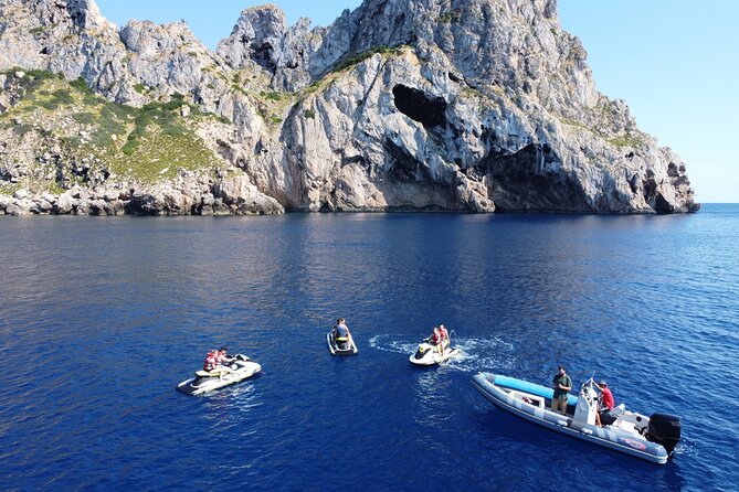 Jet ski excursion from San Antonio (Ibiza) to Es Vedrá - Cala Tarida, Cala Moli, and Cala Vadella