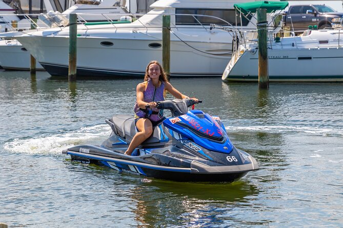 Jet Ski Excursion in Orange Beach Waterways - Returning to the marina