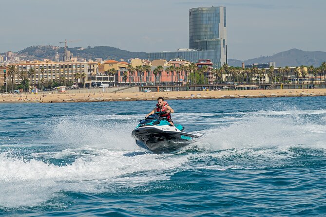 Jet Ski Experience without license in Barcelona - Port Fòrum is your launch point