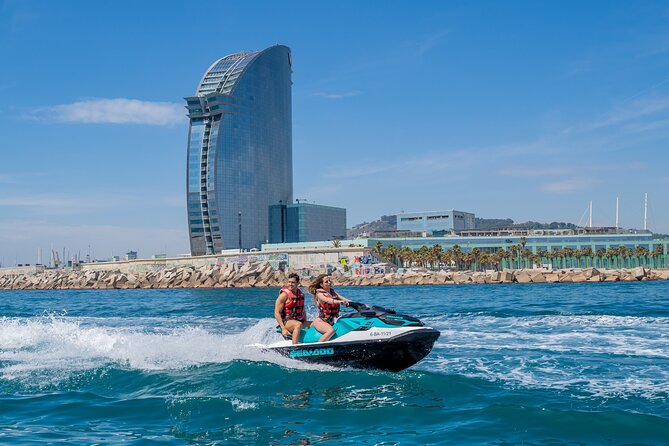 Jet Ski Experience without license in Barcelona - Sharing one jet ski changes the experience