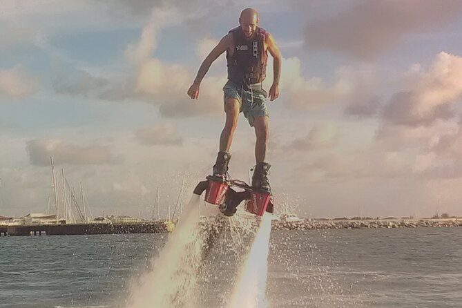 Jet Ski Flyboard Experience in St Martin - The view from above the water