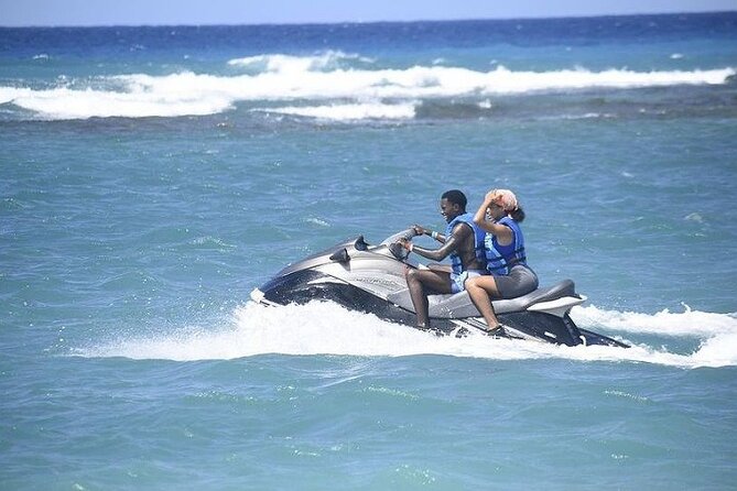 Jet Ski In Montego Bay Fun Activity - The safety briefing comes first