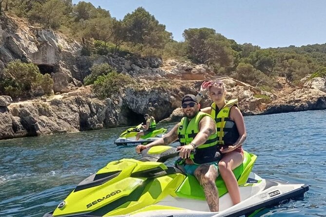 Jet Ski/ Parasailig Water Activity in Montego Bay Jamaica. - Jet skiing along Montego Bay’s coast