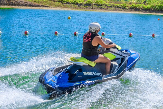 Jet Ski Punta Cana Water Park with Zipline & Inflatable Course - Starting at Caribbean Lake Park