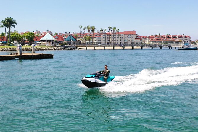 Jet Ski Rental Adventure in San Diego Bay - Skyline views are the main scenic reward