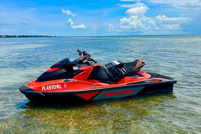 Jet Ski Rental at Secret Beach, San Pedro, Belize. - Who will enjoy this ride most?