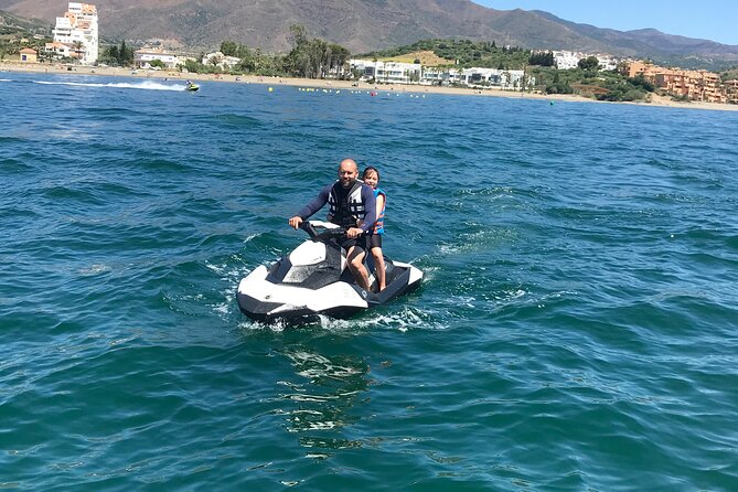 Jet Ski Rental in COSTA DEL SOL (Photo report) - Two route choices, with the guide setting the pace