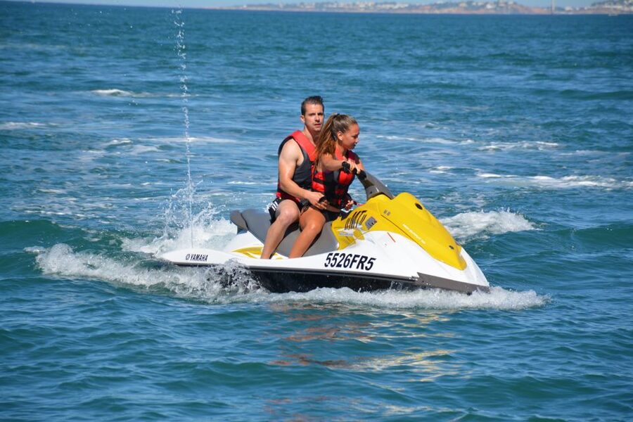 Jet Ski Rental in Vilamoura - A jet ski circuit beside Vilamoura Marina