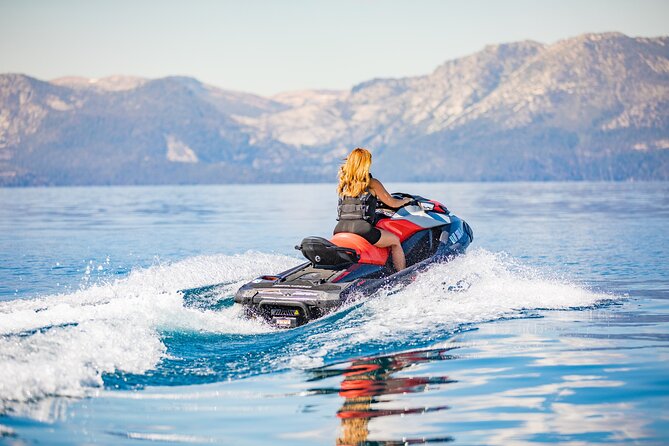 Jet Ski Rental Thrills on Zephyr Cove's Water - What the two-person ride gives you