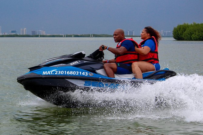Jet Ski Rentals in Cancun: 30-Minute Option (Shared Jetski) - Photos, drone footage, and phones