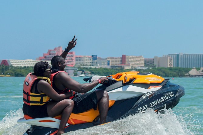 Jet Ski Rentals in Cancun: 60-Minute Option (Shared Jetski) - Photos, drone video, and the phone rule