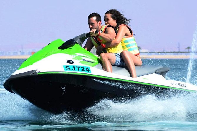 Jet Ski Ride - The main caution: protect yourself and inspect the craft