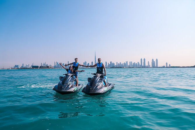 Jet Ski Ride Dubai: Burj Khalifa & Burj Al Arab with Fresh Juice - Dubai’s Skyline From the Sea