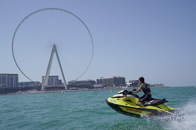 Jet Ski Ride in Dubai JBR The Beach - The real attraction: JBR from the water