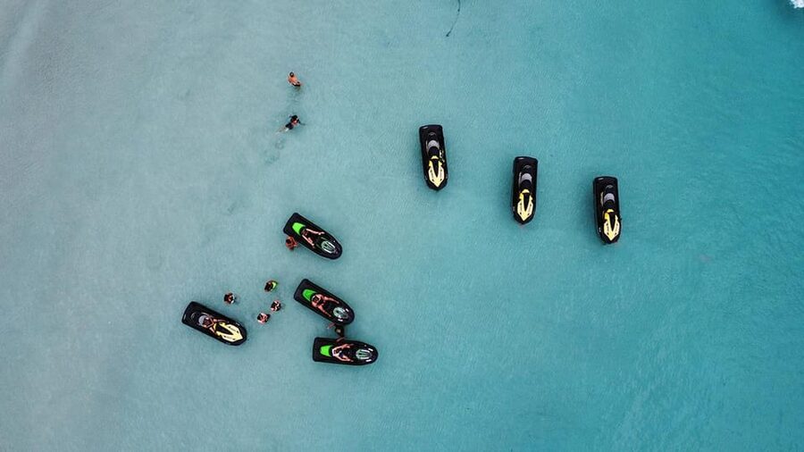 Jet ski ride : Initiation - Getting started with the jet ski