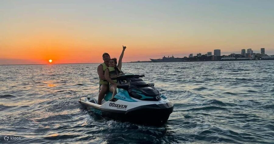 Jet ski safari from Puerto Calero to Papagayo Beach - Reaching Papagayo Beach
