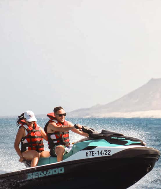 Jet Ski Tour Corralejo, Isla de Lobos - Isla de Lobos from the water