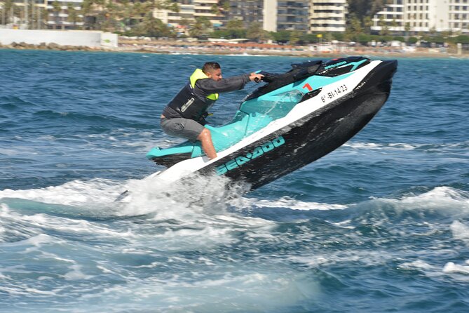 JET SKI TOUR Experience 1 Hour. - The sea swim stop, and what it adds