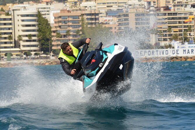 JET SKI TOUR experience in Marbella 30 MINUTES - The ride and the optional swimming stop