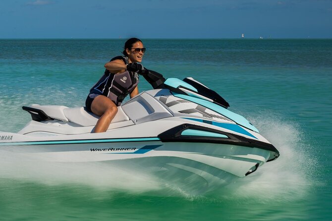 Jet ski tour from San Antonio (Ibiza) to Atlantis - The Jet Skis, Group Size, and Guide
