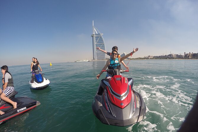 Jet Ski Tour of Burj Al Arab in a Small-group - Palm Island and Atlantis on the extended route