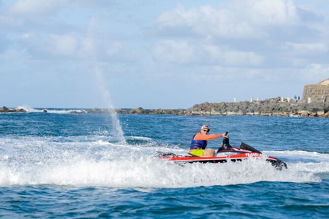 Jet Ski Tour through San Juan Bay - San Juan Bay and the view toward Old San Juan