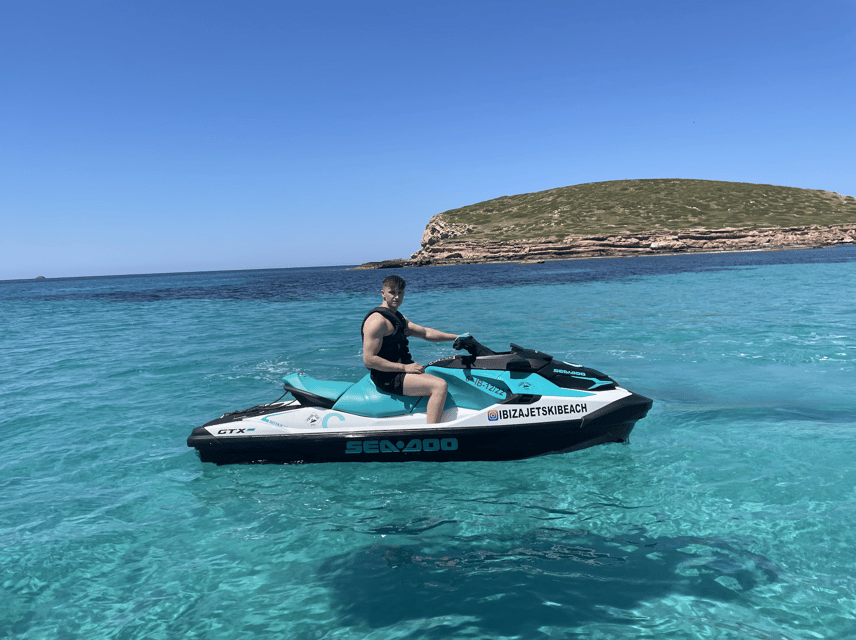 JET SKI TOUR TO Cala Salada FROM Puerto de San Antonio - A balanced look at the experience