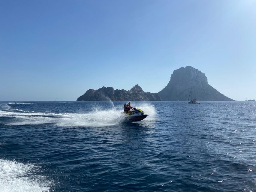 Jet Ski Tour to Es Vedra from San Antonio No license needed - The return route keeps the engine running