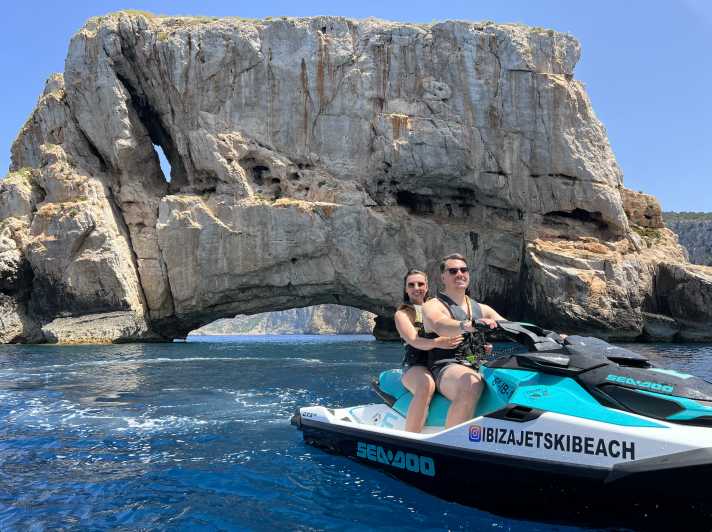 JET SKI TOUR to Margarita Island From San Antoni IBIZA - Leaving from the wooden hut at San Antonio
